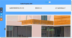 Desktop Screenshot of cadderproperties.co.uk